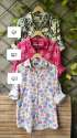 Women Casual Printed Full Sleeve Soft Mulmul Shirts thumb 4