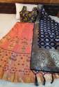 Attractive And Designer Banarasi Brocade Lehenga thumb 9