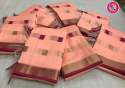 Beautiful  Linen Cotton Silk Sarees