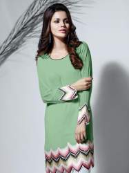 Casual Lady Embroidered Georgette Kurtis
