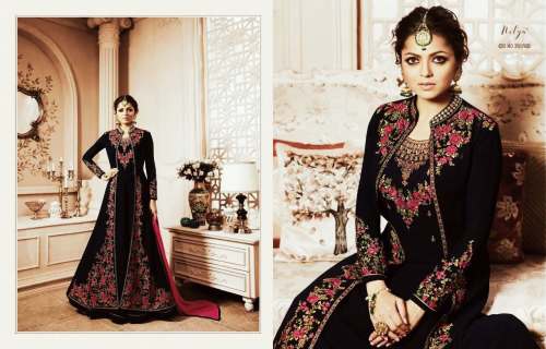 Dulhan Designer Georgette Suit With Diamond Work