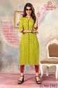 Exclusive Work Cotton Slub Kurtis thumb 4