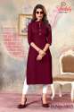 Exclusive Work Cotton Slub Kurtis thumb 6