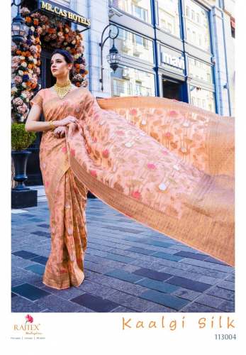 Ladies Branded Crystal Silk Sarees