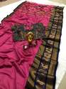 Morni Print Cotton Silk Sarees