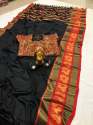 Morni Print Cotton Silk Sarees thumb 4