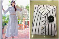 Stylish Girls Muslin Kurtis With Belt