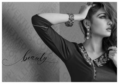 Unique Designer Work Rayon Kurtis