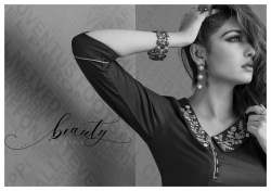 Unique Designer Work Rayon Kurtis