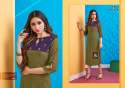 Unique Designer Work Rayon Kurtis thumb 2