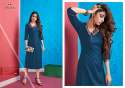 Unique Designer Work Rayon Kurtis thumb 6