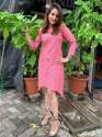 Western Ladies Casual Cotton Kurtis thumb 1