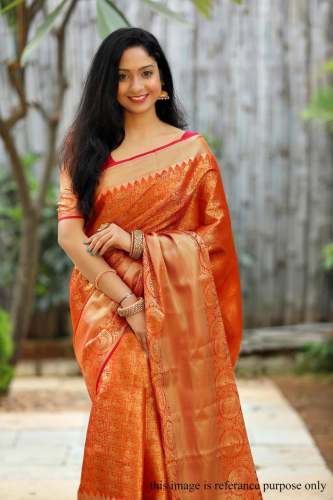 Women Festival Wear Lichi Silk Sarees