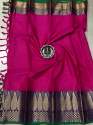 Women Festival Wear Pure Cotton Silk Sarees thumb 3