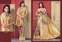 Womens Elegent Kaisa Lichi Silk Sarees
