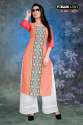 Rayon Kurti with Plazzo set thumb 4