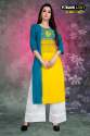 Rayon Kurti with Plazzo set thumb 7
