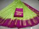 Tussar Silk (Kanjivaram Style) Saree