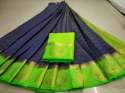 Tussar Silk (Kanjivaram Style) Saree thumb 3
