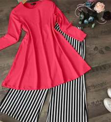 fancy T-shirt nd palazo