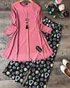 Stylish Kurti With Palazzo Set