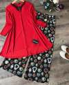 Stylish Kurti With Palazzo Set thumb 2