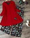 Stylish Kurti With Palazzo Set thumb 6