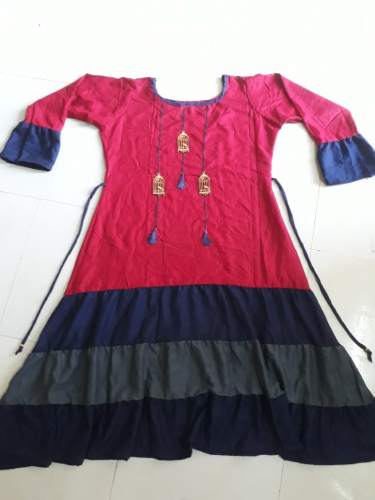 Anarkali kurti Stitching work  by New Star Art