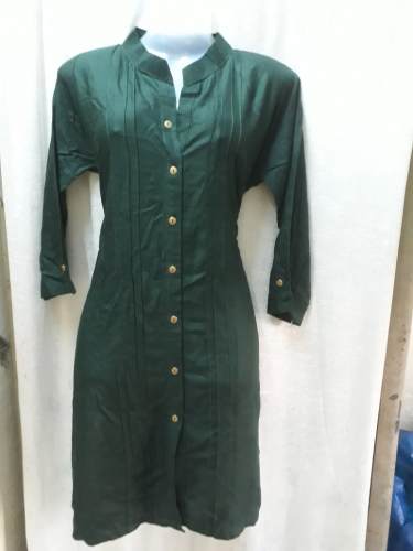 Green Kurti Stitching by New Star Art