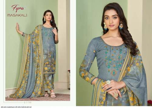 Alok Suit Present Masakali Soft Cotton Kashmiri print suit  by Alok Suit