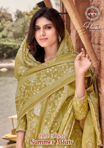 Harshit fashion Summer Affair Special Cambric Cotton Suit by Alok Suit by Alok Suit