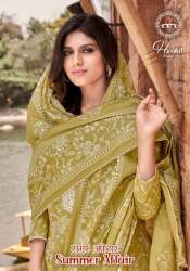 Harshit fashion Summer Affair Special Cambric Cotton Suit by Alok Suit
