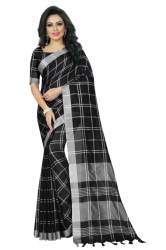 aayushi linen chekas saree