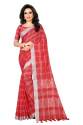aayushi linen chekas saree thumb 3