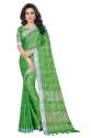 aayushi linen chekas saree thumb 9