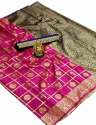 banarasi jacquard patola saree thumb 4