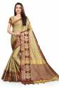 banarasi mor border saree thumb 1