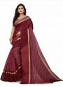 printed cotton silk saree thumb 11