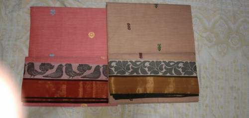 Designer Cotton Printed Saree 