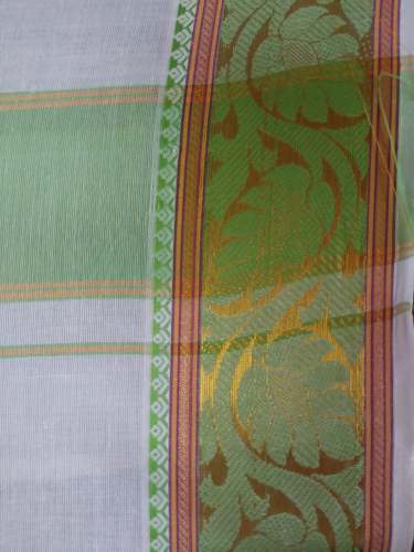 Elegant Poly cotton Saree 