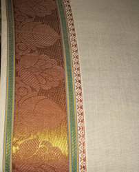 Golden Border cotton saree 