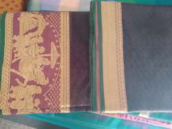 Heavy Border Party wear Saree 