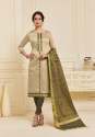 Designer Banarasi Silk Salwar Suit  thumb 3