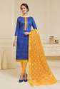 Designer Banarasi Silk Salwar Suit  thumb 4