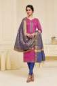 Designer Banarasi Silk Salwar Suit  thumb 7