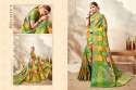 Designer Cotton Silk Saree thumb 1
