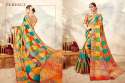 Designer Cotton Silk Saree thumb 5