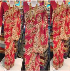 Designer Daimond Work Saree