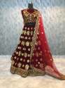 Designer Embroidery Work Lehenga thumb 1