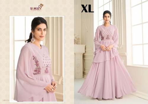 Designer Georgette Gown - Sui Dhaga Vol-4